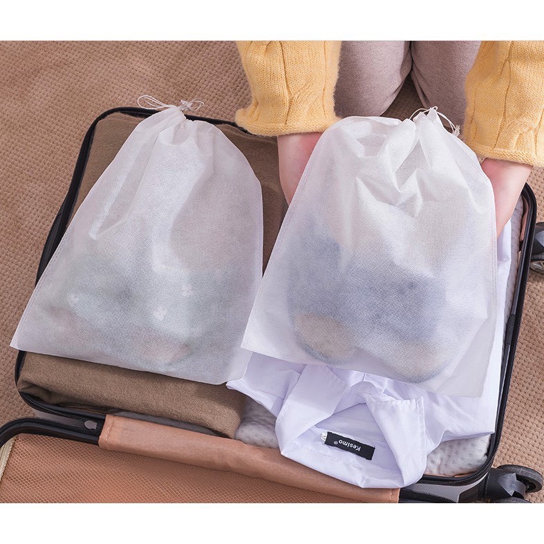 Túi Vải Đựng Giày Dép Dây Rút Chống Bẩn Du Lịch Size Lớn Với Họa Tiết Thiết Kế Đẹp Mắt 2339 Shop Cr7