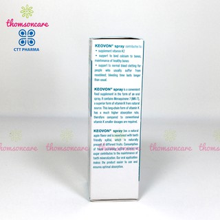 Bổ sung vitamin K2 dạng xịt cho bé - Keovon spray, tăng khả năng hấp thụ canxi cho bé, phòng loãng xương người già