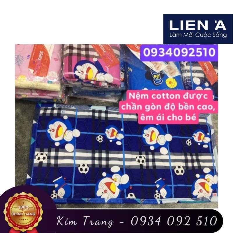 Nệm em bé - COTTON CÓ CLIP THỬ