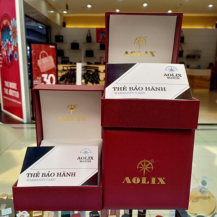 Đồng hồ nam Aolix AL7049G [Full Hộp -Thẻ Bảo Hành Hãng] Kính Sapphire Chống Xước Chống Nước Dây Thép 316L