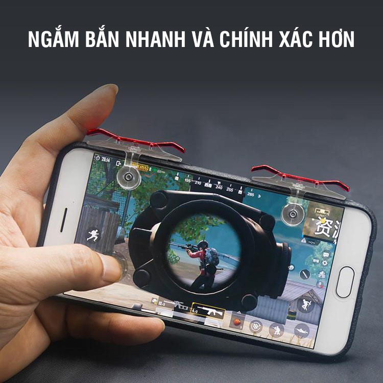 Nút bắn PUBG E9 | Chơi PUBG Mobile 4 ngón dễ dàng