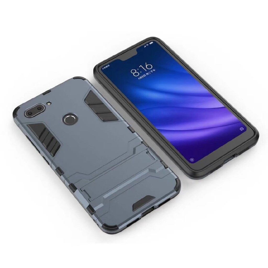 Ốp điện thoại vỏ giáp cứng cho Xiaomi Mi 8 Lite