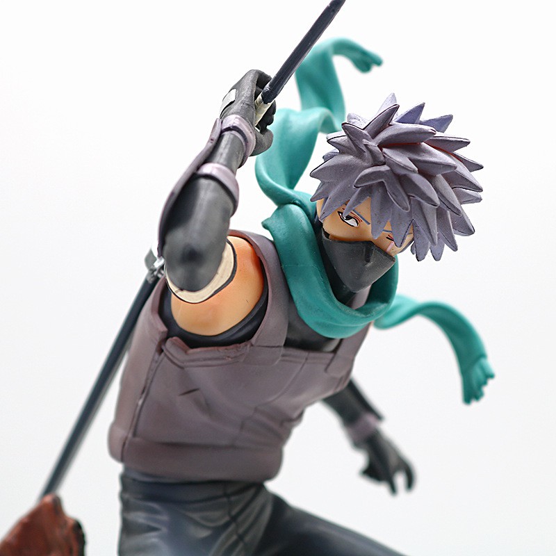 Mô hình Kakashi Anbu ver cao 22cm - Mô hình Kakashi Hatake trong Naruto có 2 đầu thay đổi