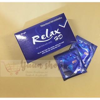 Gel bôi trơn Relax gốc nước tiệt trùng gói 5g