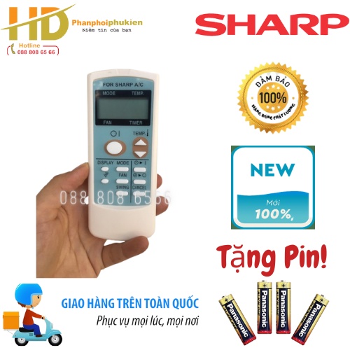 Điều Khiển Máy Lạnh Sharp CRMC-A775JBEZ - Remote Điều Hòa Sharp