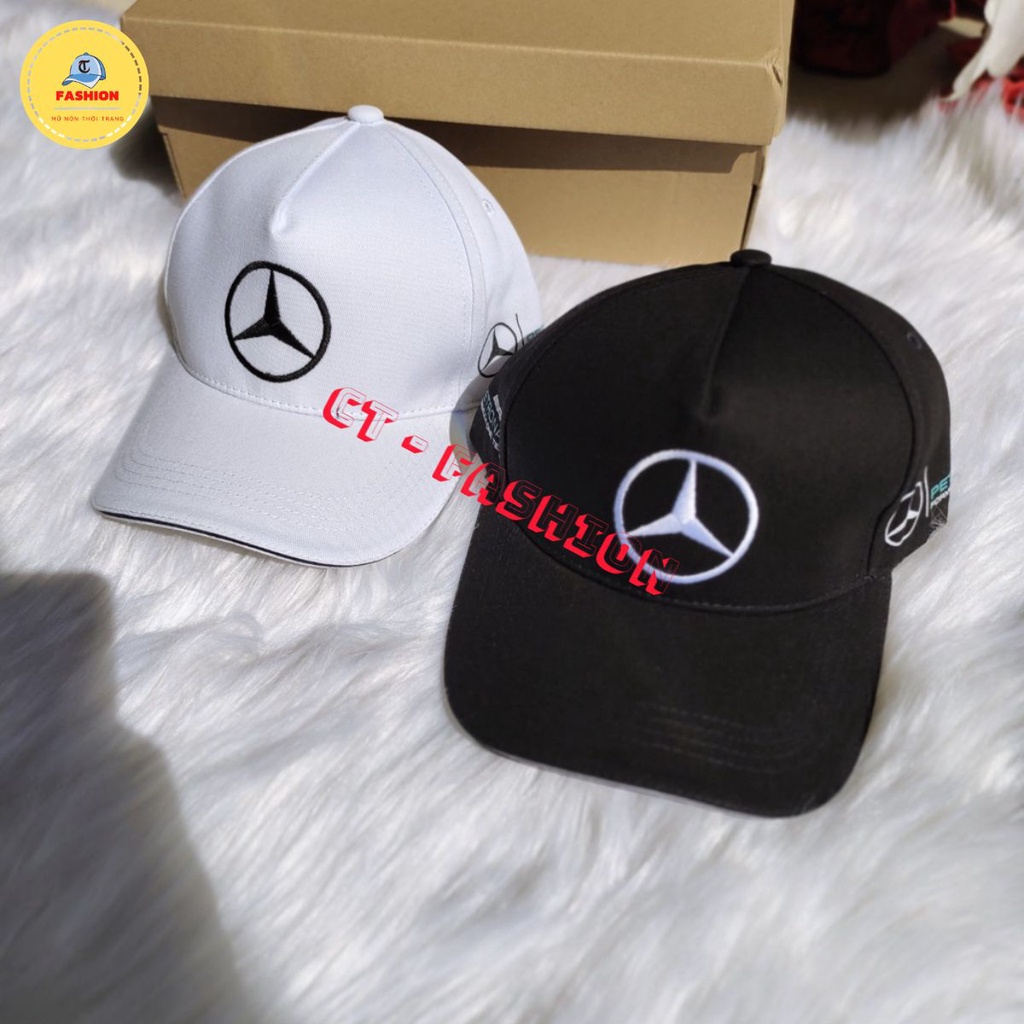 Nón Kết,mũ lưỡi trai hiệu xe Mecedes unisex nam nữ