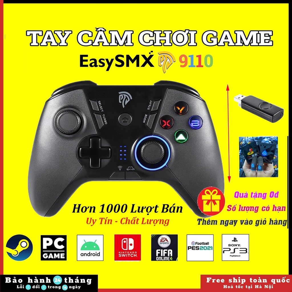 Tay Cầm Chơi Game Điện Thoại / Pc Gaming / PS4 - Máy Chơi Game Chính Hãng Cho PC/ Laptop/ TV Android/ Điện Thoại