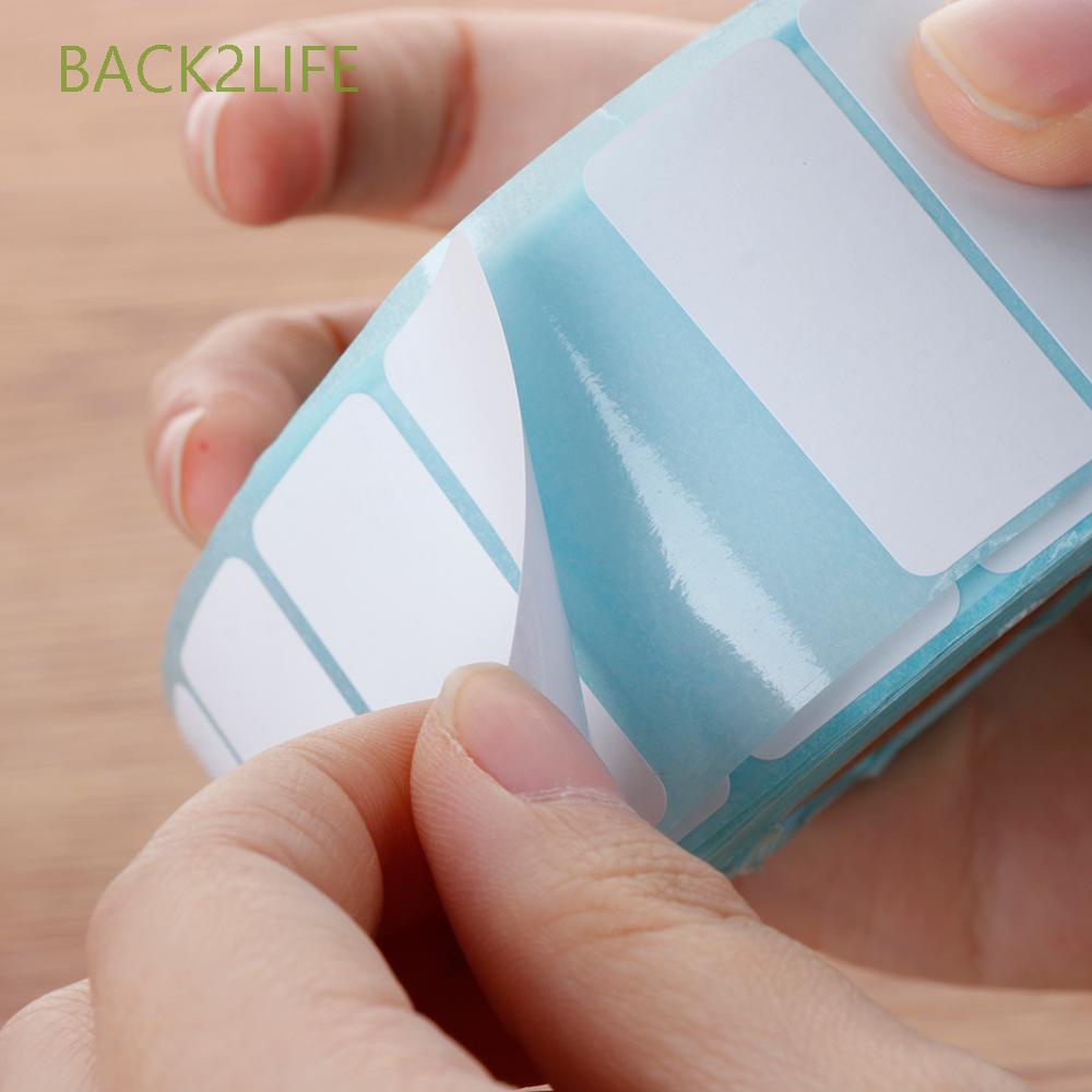 Nhãn Dán Đánh Dấu Màu Trắng Chống Thấm Nước Tiện Dụng Cho Văn Phòng / Trường Học