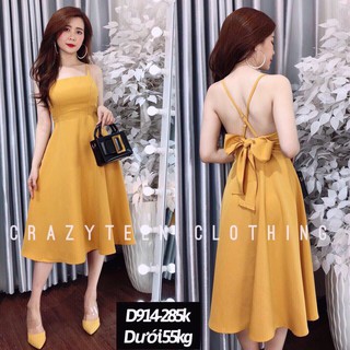 ĐẦM HỞ LƯNG SEXY ĐẸP