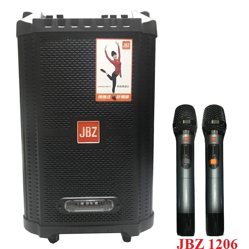 Loa kéo di động JBZ JB+1206 , kèm 2 Micro