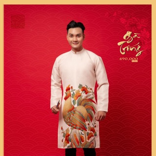 [ĐỘC QUYỀN] ÁO DÀI CÁCH TÂN, ÁO DÀI TẾT, ÁO DÀI NAM,  ÁO DÀI CANH TÝ, ÁO DÀI XUÂN 2020 - [Gà Trống]