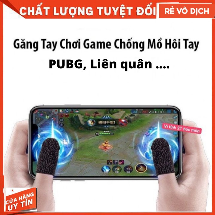 Găng tay chơi game Pubg, Liên Quân, Bao Tay Chơi Game Chống Mồ Hôi, Siêu Nhạy, Co Giãn Cực Tốt Bảo Hành 12 Tháng