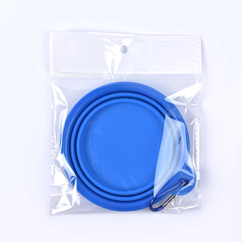 Bát Đựng Thức Ăn Cho Thú Cưng Chất Liệu Silicon Có Thể Gấp Gọn
