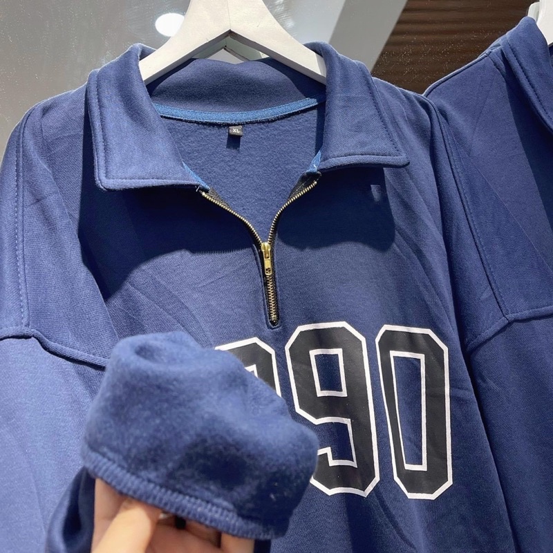 [sẵn] Áo Polo Tay Dài 1990 ulzzang [nam nữ mặc ]