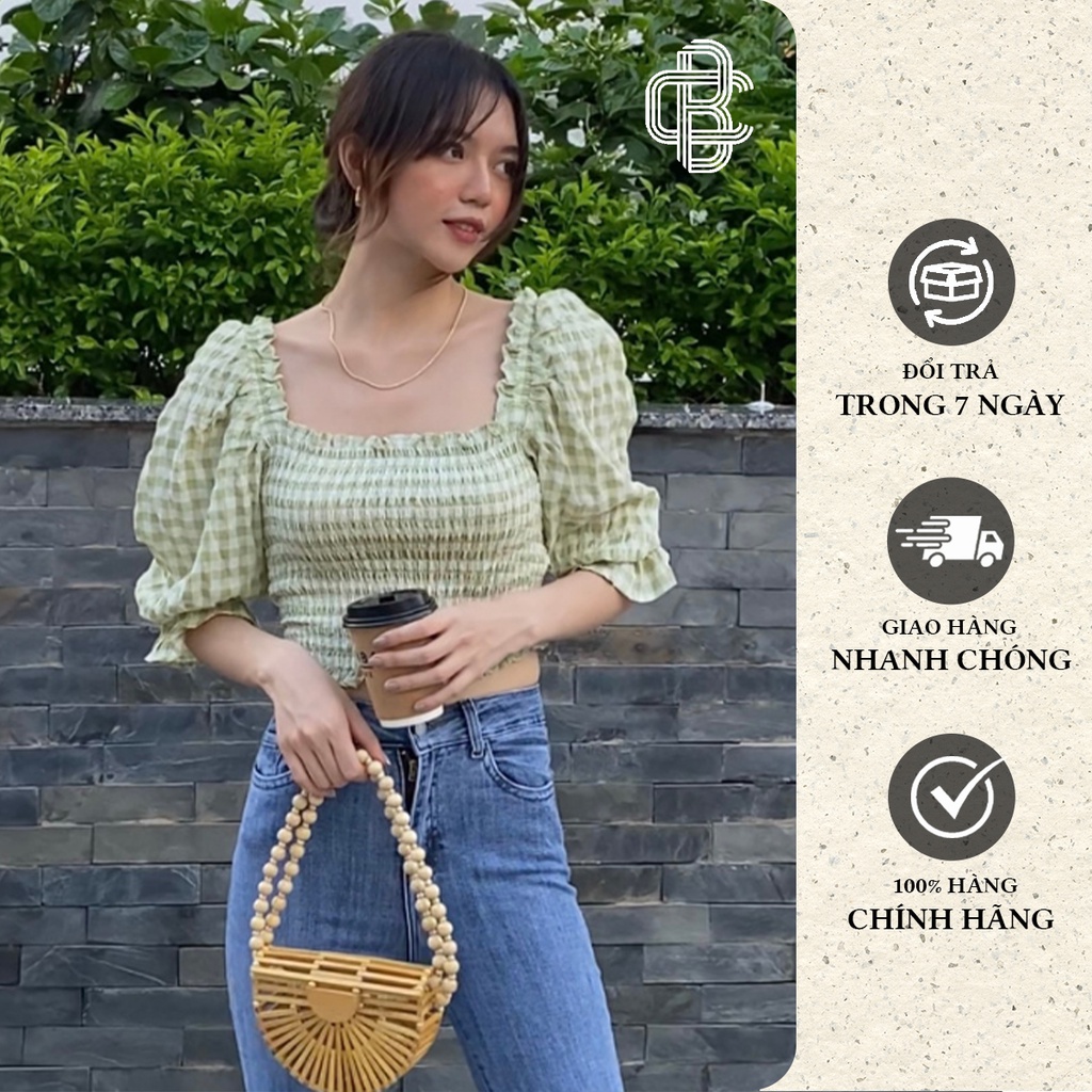 Áo Thân Chun Lacoba Tay Bồng
