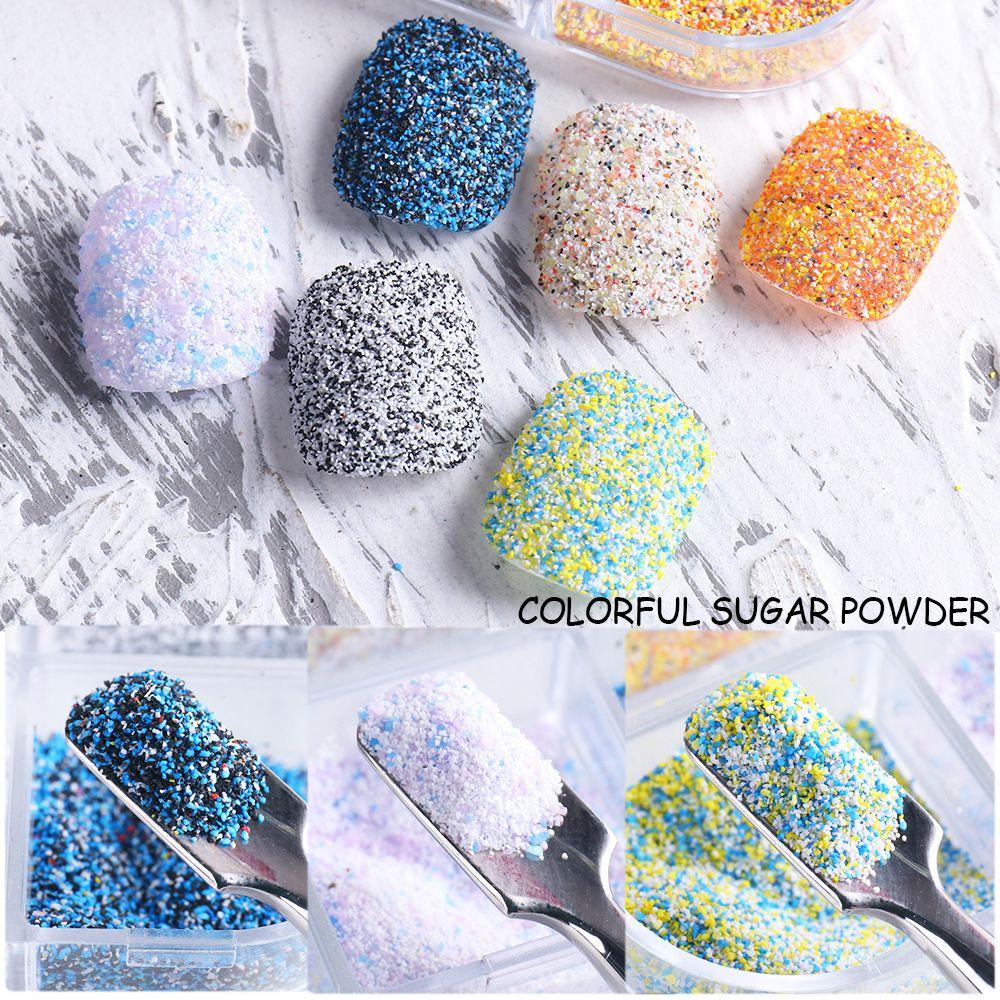 Bột Kim Tuyến Lấp Lánh Nhiều Màu Sắc Trang Trí Móng Tay Thời Trang Dành Cho Nữ NORMAN