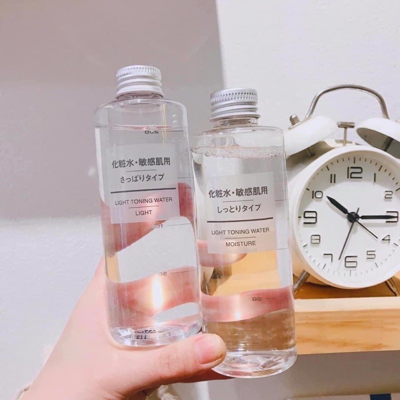 Nước Hoa Hồng Muji Light Toning Water 200ml