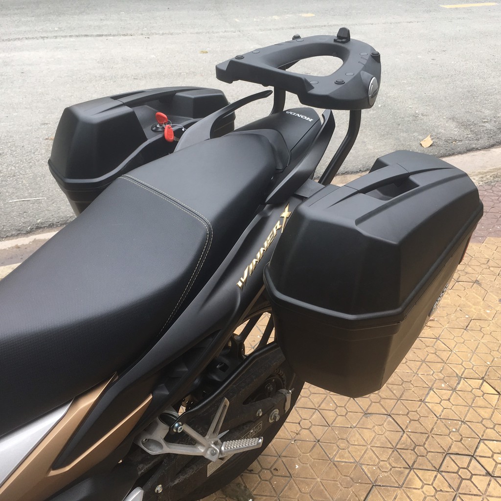 Bộ Thùng Hông Givi Cho Winner Và Winner X - Thùng Givi Gắn Bên Hông Xe Winner Và Winner X - Bạn Phượt