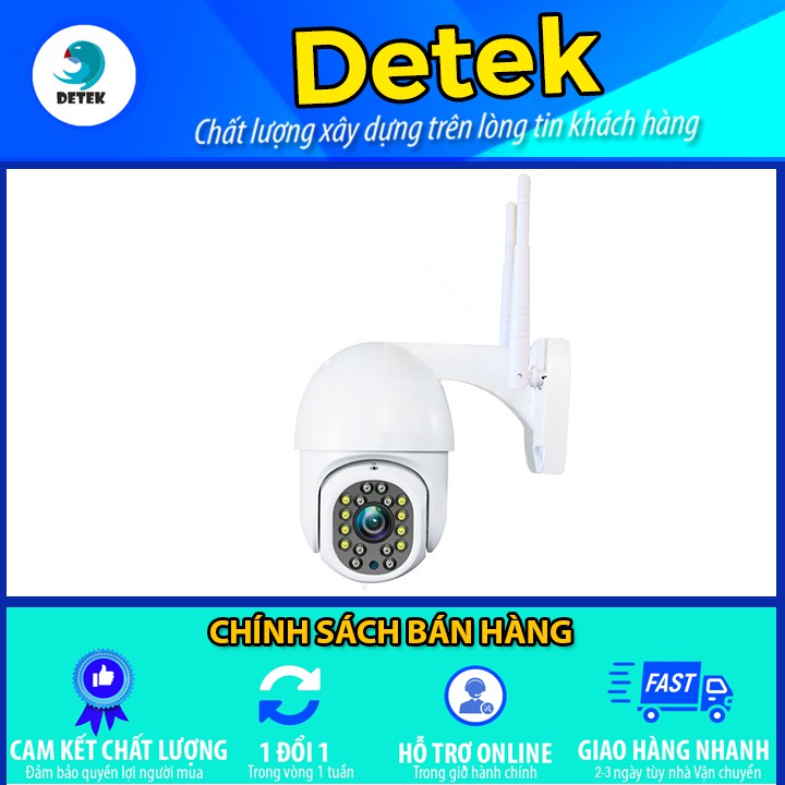 Camera IP ngoài trời X6000 Mini 16 Bóng LED Xoay 360 độ FullHD 1080P chống nước chống bụi dùng ứng dụng Yoosee