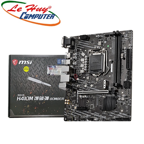 Bo mạch chủ Mainboard MSI H410M BOMBER