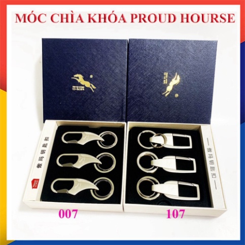 Móc Khoá OM Proud Horse Thép Đặc Cực Bền và Chắc Chắn!
