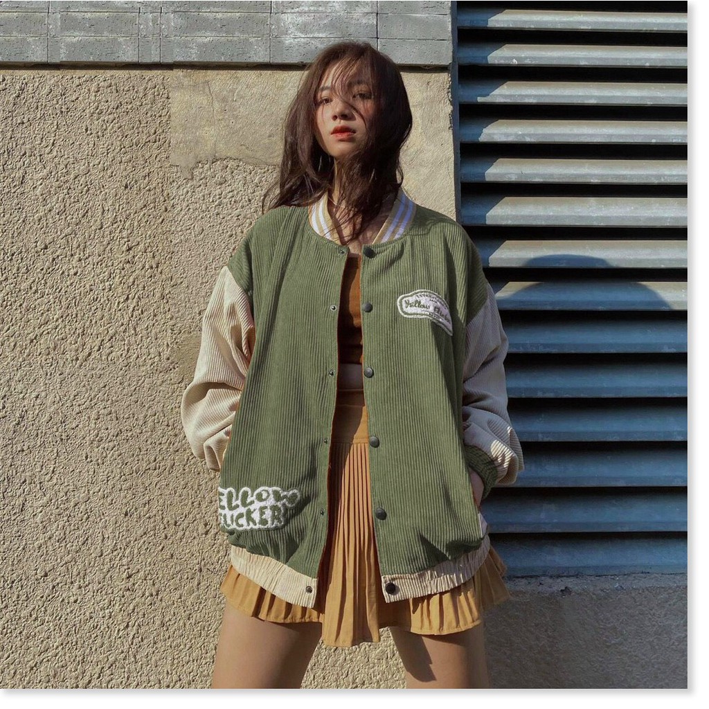 Áo khoác nhung bomber NAM NỮ SIÊU ĐẸP HOT TREND KOKO MI FASHION