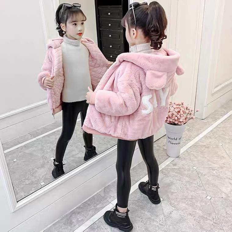 Áo khoác bé gái size đại 26 đến 47kg M126