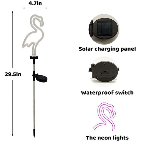 Đèn Led Trang Trí Sân Vườn Chống Nước Sử Dụng Năng Lượng Mặt Trời