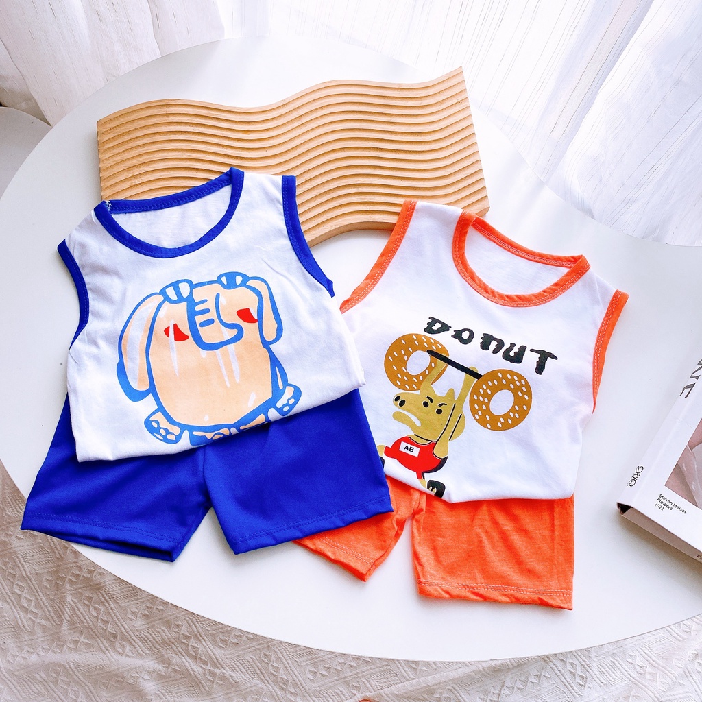 BỘ BA LỖ DONUT &amp; ELEPHANT DỄ THƯƠNG CHO BÉ 8-18kg