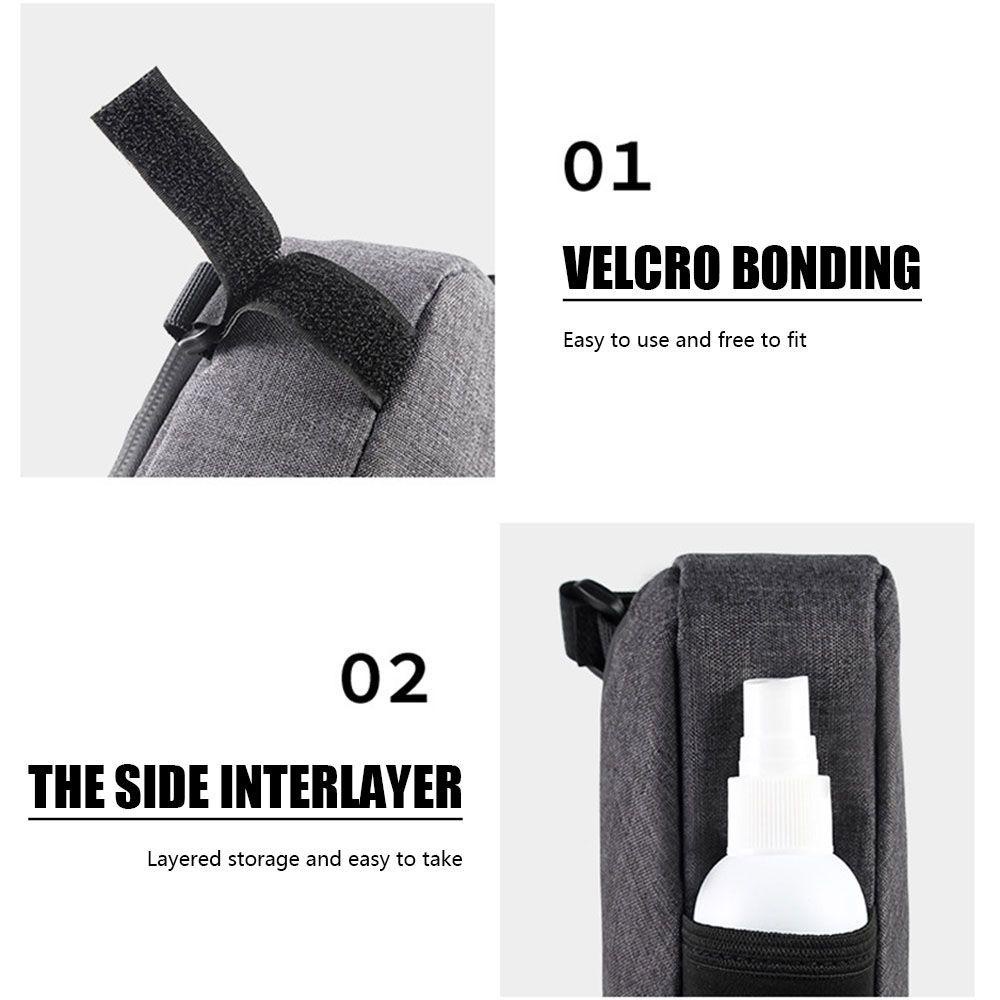 Túi Đựng Đồ Hình Tam Giác Chống Nước Mưa Gắn Khung Trước Xe Đạp