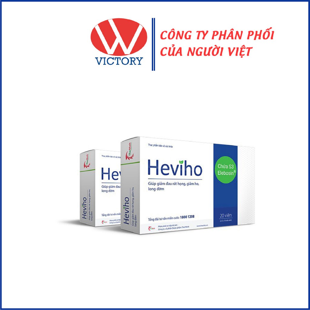 Viên Heviho - Hỗ trợ làm giảm tình trạng viêm ở người bị viêm đường hô hấp