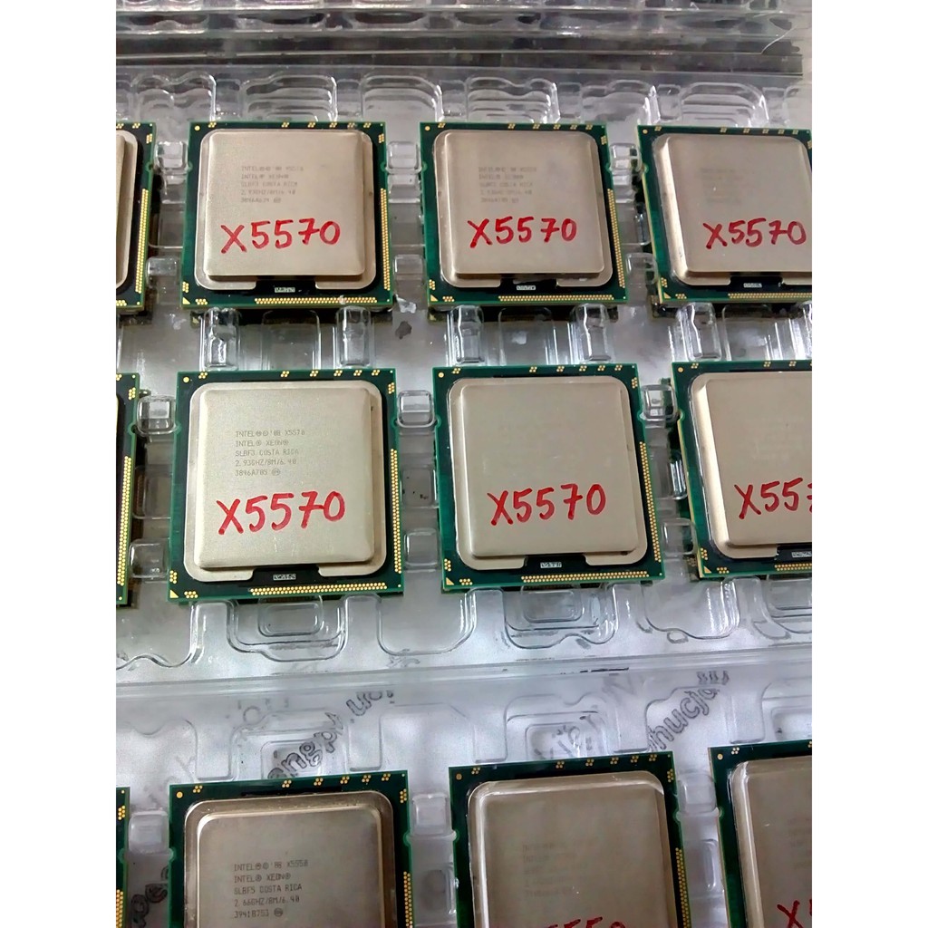 cpu xeon L5640 X5570 X5550 X5647 E5620 L5630 E5520 Socket 1366 dành cho Server và Workstation, Render