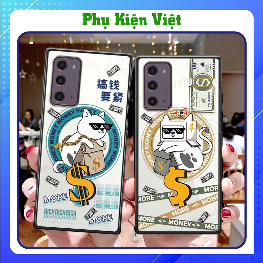 Ốp lưng Samsung Note 20 ốp điện thoại hình mèo chuột siêu cool ngầu, dễ thương