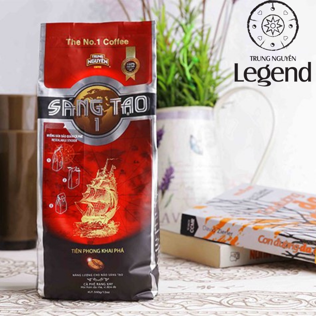 Cà Phê Rang Xay Trung Nguyên Loại Sáng Tạo 1 - 2 - 3 - 4 - 5 - Gói 340g