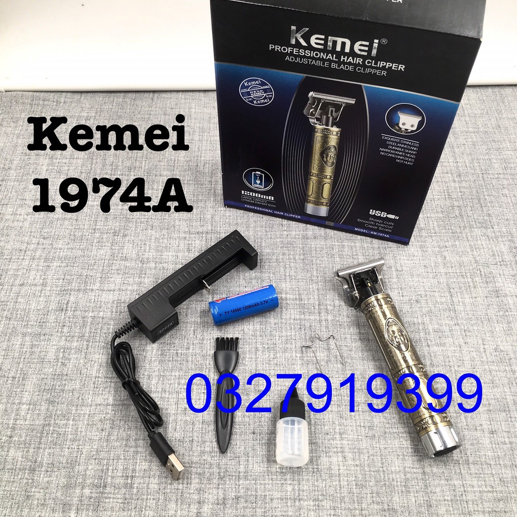 ✅freeship✅ Tông đơ viền cao cấp KEMEI 1974A