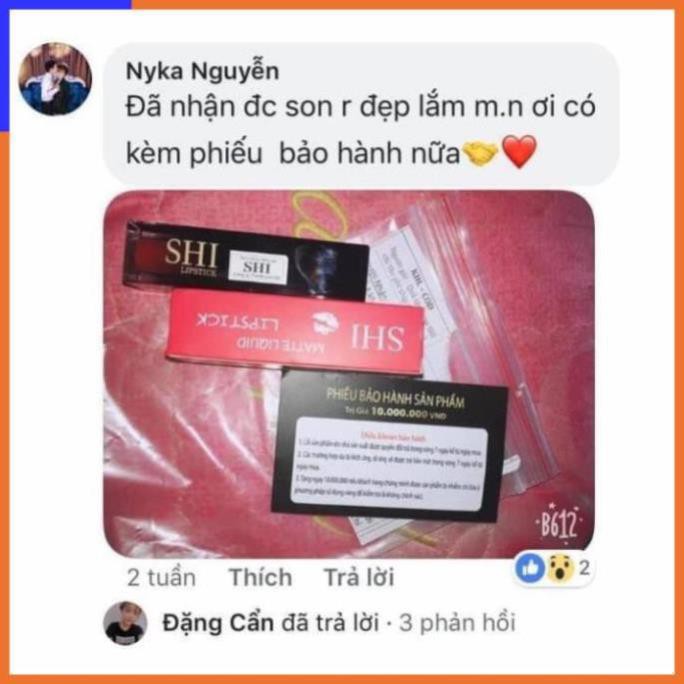 [HÀNG CHÍNH HÃNG] SET 5 SON Son Thỏi Lì - Son SHI phiên bản mới nhất 2021 - Bền màu - Tự nhiên [BẢO HÀNH 12 THÁNG] V V V | BigBuy360 - bigbuy360.vn