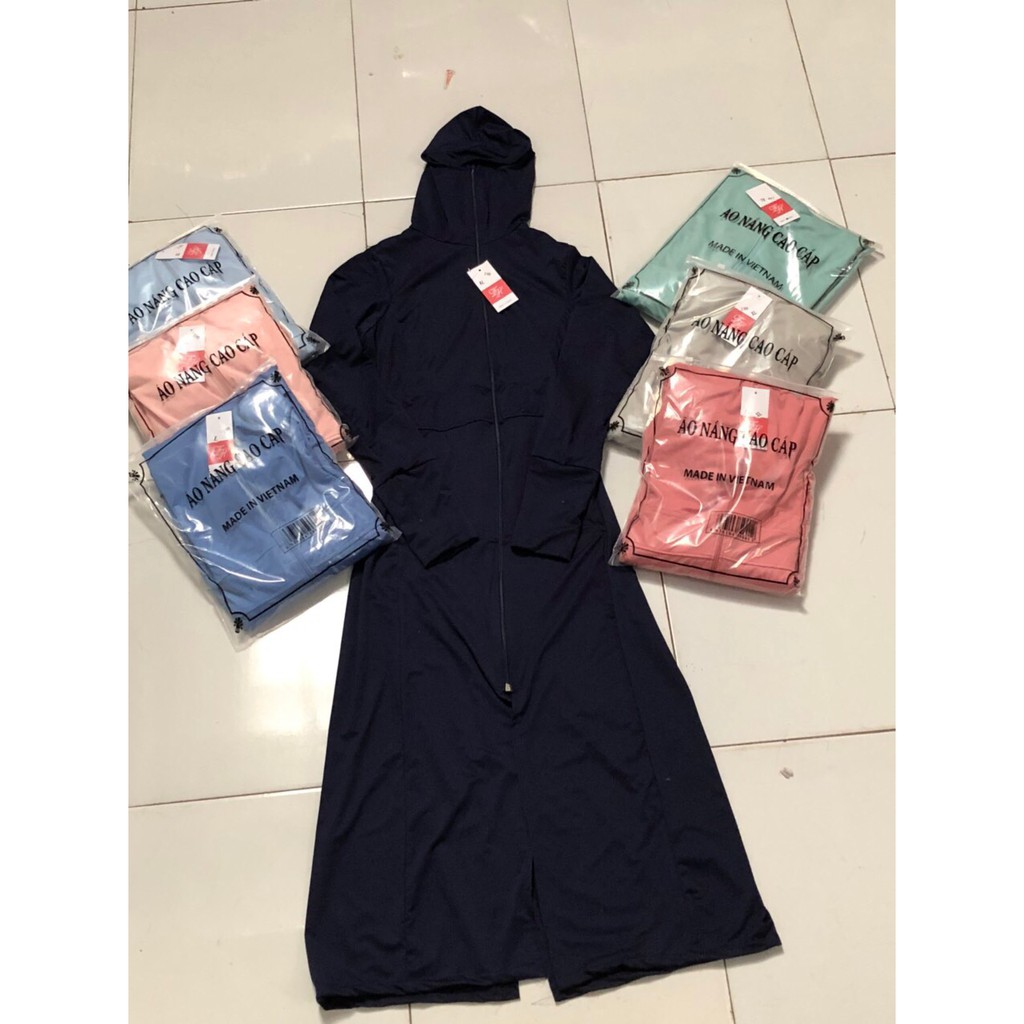 ÁO CHỐNG NẮNG 2 LỚP TOÀN THÂN CHẤT THÔNG HƠI CAO CẤP MÁT, CHỐNG TIA UV 99%, HÀNG XUẤT XỊN | BigBuy360 - bigbuy360.vn