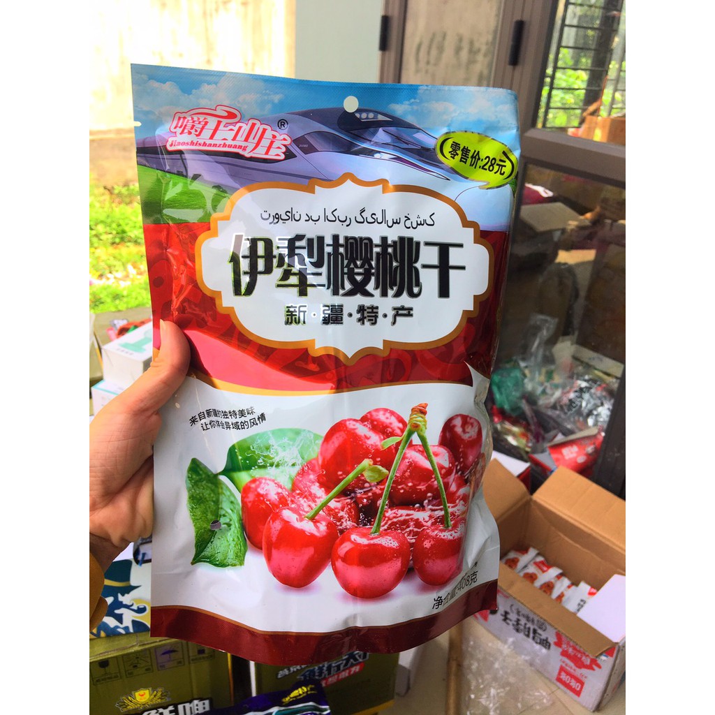 Ô mai cherry, việt quất sấy siêu ngon- ô mai cherry, ô mai việt quất
