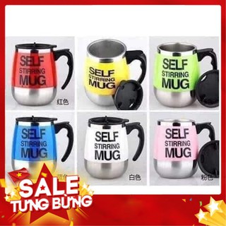 Cốc Cà Phê Tự Khuấy Thông Minh - Cốc Pha Cafe Tự Động Xài Pin 3A Có Tay Cầm Tiện Lợi
