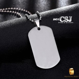 [CSJ] Dây chuyền mặt thẻ bài cao cấp - dogtag
