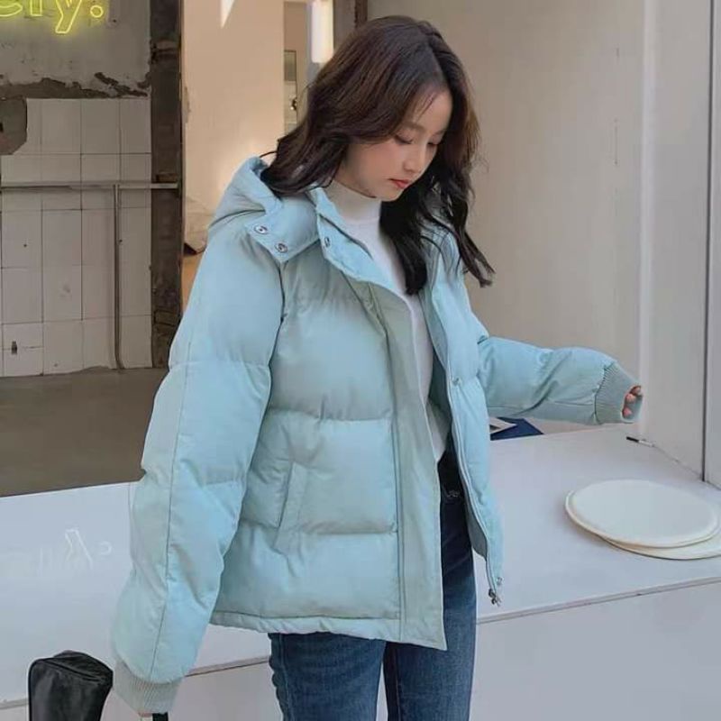 Áo phao nữ Hàn Quốc chất đẹp hàng Quảng Châu cao cấp DAH1 | BigBuy360 - bigbuy360.vn