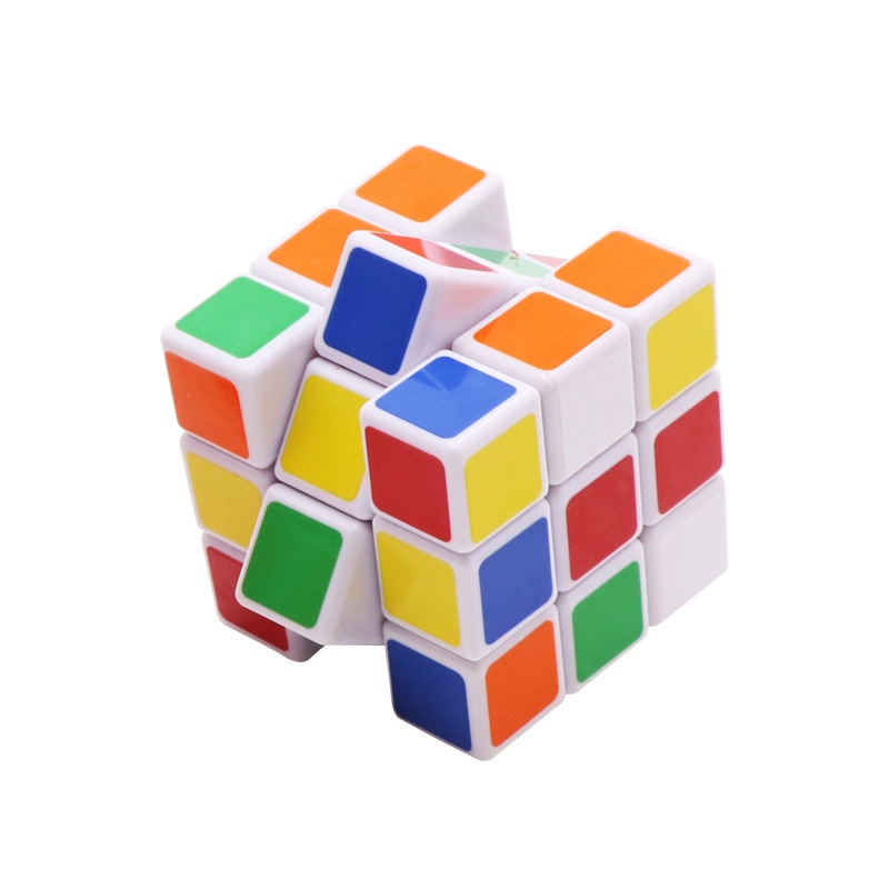 Rubik 3x3 cube , Rubic 3 Tầng Khối Lập Phương Ma Thuật - Cục Robik Xoay Nhanh Mượt Trơn, Lõi Cứng Cáp, Bền
