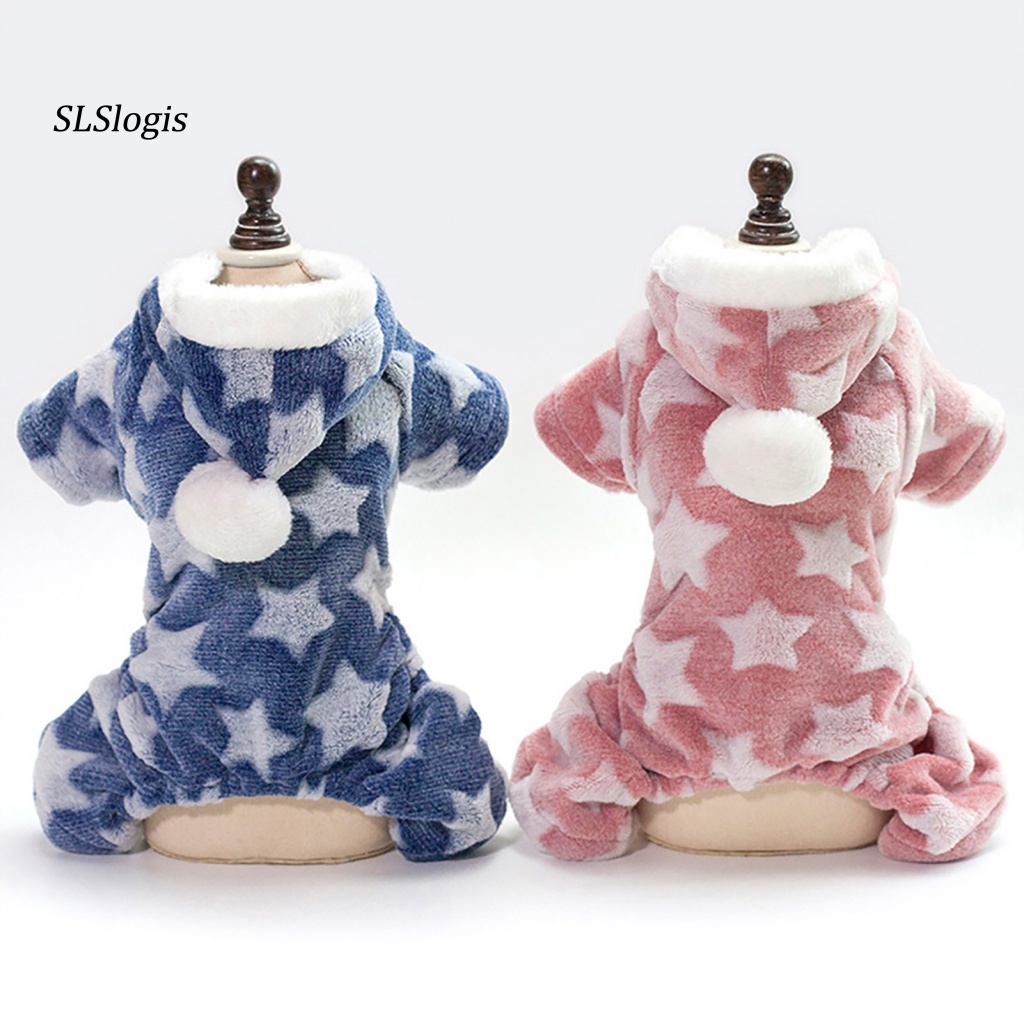 Áo Khoác Nỉ San Hô Giữ Ấm Cho Chó Cưng