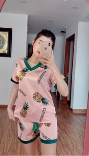 [ ẢNH THẬT ] BỘ NGỦ LỤA MẶC NHÀ