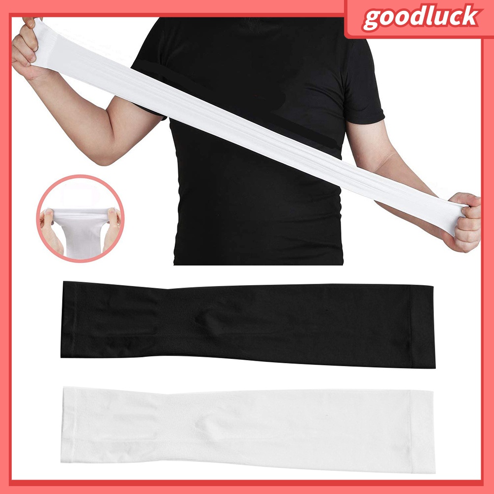 Vỏ Bọc Bảo Vệ Cánh Tay Màu Trơn Chống Tia UV Khi Đạp Xe Ngoài Trời