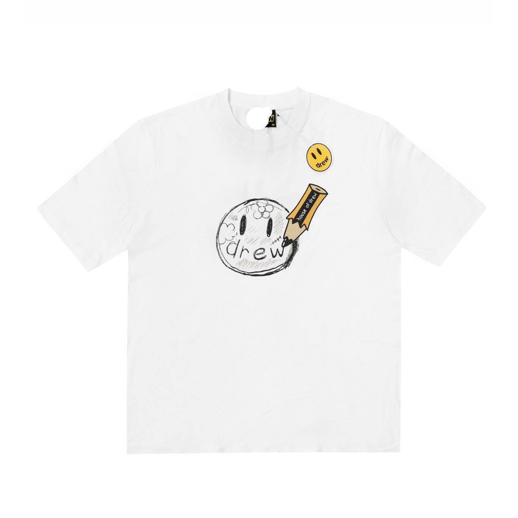Áo thun tay lỡ Drew Pen , áo phông cotton nam nữ unisex ,Cocmer_vn