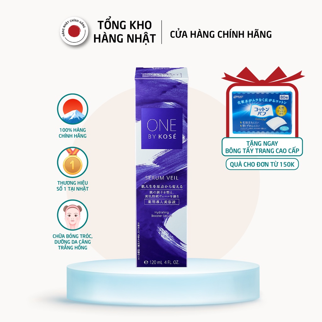 Tinh Chất Dưỡng Ẩm One By Kose Serum Veil chính hãng (60ml &amp; 120ml)