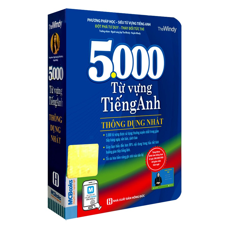 Sách - 5000 Từ Vựng Tiếng Anh Thông Dụng Nhất (Tái bản)