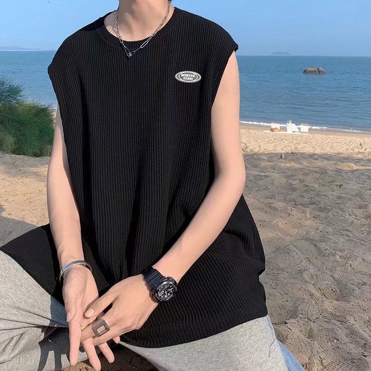 Áo Thun Thể Thao Sát Nách Form Rộng Thời Trang Mùa Hè Cho Nam