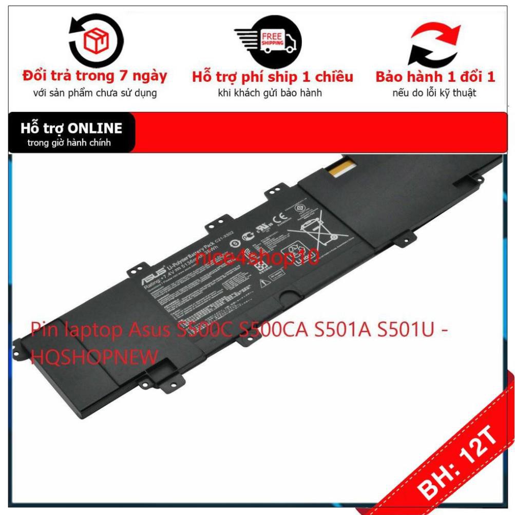 [BH12TH] ⚡️[Pin zin] Pin laptop Asus S500C S500CA S501A S501U